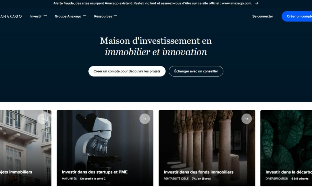 Investir dans une startup avec Anaxago