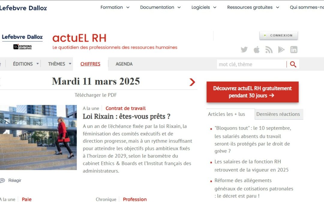 actuel rh
